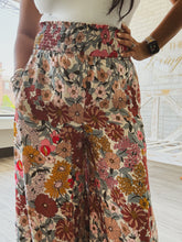 Load image into Gallery viewer, FRESH BLOSSOM WIDE LEG PANTS