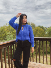 Load image into Gallery viewer, BLUEGRASS STATE CHUNKY CARDIGAN