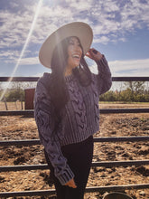 Load image into Gallery viewer, THE HOMESTEAD CABLE KNIT SWEATER