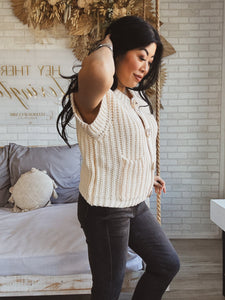 PICTURE PERFECT SLEEVELESS SWEATER
