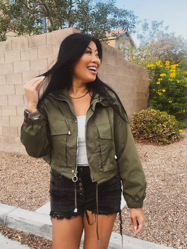 EDGY VIBES CARGO JACKET