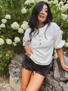 KIND SOUL TEXTURED PULLOVER