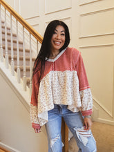 Load image into Gallery viewer, ROSALIE DITSY FLORAL BABYDOLL TOP