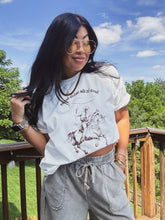 Load image into Gallery viewer, COWBOY OVERSIZED GRAPHIC TEE