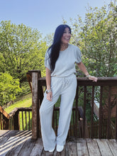 Load image into Gallery viewer, SERENITY SAGE TEXTURED DOLMAN TOP
