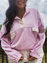 Load image into Gallery viewer, SWEET AS PIE FLORAL PULLOVER
