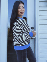 Load image into Gallery viewer, WEEKEND FAVORITE STRIPED PULLOVER