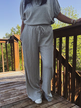 Load image into Gallery viewer, SERENITY SAGE TEXTURED PANTS