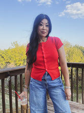 Load image into Gallery viewer, BE BOLD RIBBED KNIT TOP