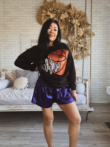 SASSY GIRL METALLIC SHORTS