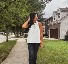 Load image into Gallery viewer, YACHT CLUB MEETUP SLEEVELESS TOP