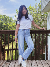 Load image into Gallery viewer, KALEIGH MIDRISE ANKLE STRAIGHT WITH BANDANA LOOP