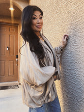 Load image into Gallery viewer, SILVIE PLEATED BOMBER JACKET