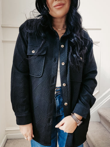 REESE TEXTURED SHACKET