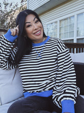 Load image into Gallery viewer, WEEKEND FAVORITE STRIPED PULLOVER