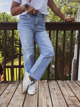 Load image into Gallery viewer, KALEIGH MIDRISE ANKLE STRAIGHT WITH BANDANA LOOP