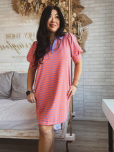 Load image into Gallery viewer, SWEET SERENDIPITY STRIPED DRESS