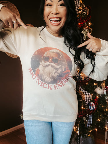 ‘BIG NICK ENERGY’ HOLIDAY SWEATSHIRT