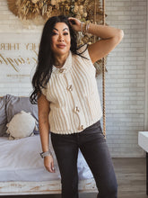 Load image into Gallery viewer, PICTURE PERFECT SLEEVELESS SWEATER