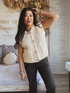 PICTURE PERFECT SLEEVELESS SWEATER