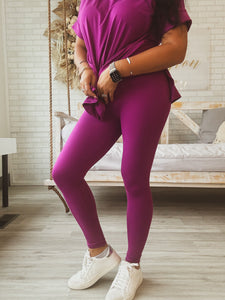 DOORBUSTER: KILEY MICROFIBER LEGGINGS SET