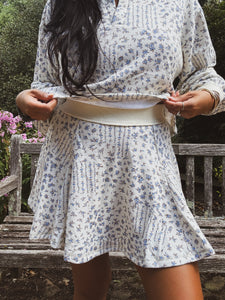 BLUEBELLE DITSY FLORAL SKORT