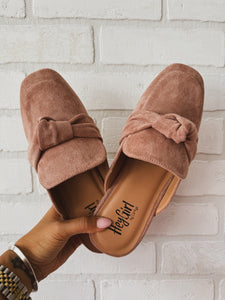 CORKYS CLINGY SUEDE MULES