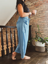 Load image into Gallery viewer, BAILEY MINERAL WASH BARREL CUT PANTS