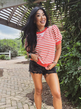 Load image into Gallery viewer, CASUAL COMFORTS STRIPED TOP