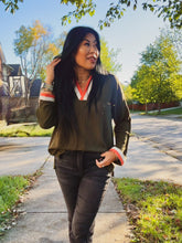 Load image into Gallery viewer, DIRTY MARTINI COLORBLOCK TOP