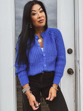 Load image into Gallery viewer, BLUEGRASS STATE CHUNKY CARDIGAN