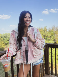 SWEET CHARM WAFFLE KNIT SHACKET