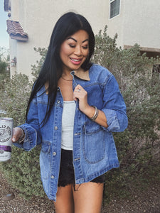 UP IN THE MOUNTAINS DENIM JACKET