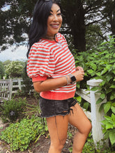 Load image into Gallery viewer, CASUAL COMFORTS STRIPED TOP