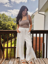 Load image into Gallery viewer, ERIN TEXTURED THERMAL CARGO PANTS