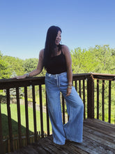 Load image into Gallery viewer, LAINEY FEATHERWEIGHT DRAWCORD PALAZZO JEANS