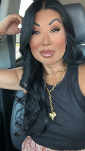 CHANSUTTPEARLS XL WRAP AROUND HEART NECKLACE