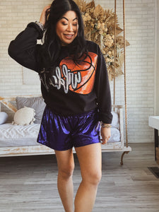 SASSY GIRL METALLIC SHORTS