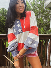 Load image into Gallery viewer, STAR SPANGLED VINTAGE HOODIE