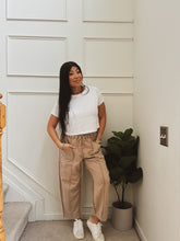 Load image into Gallery viewer, BAILEY MINERAL WASH BARREL CUT PANTS