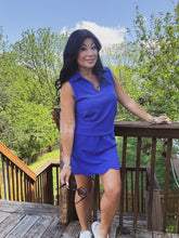 Load image into Gallery viewer, MAKE IT COUNT TEXTURED SKORT SET
