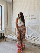 Load image into Gallery viewer, FRESH BLOSSOM WIDE LEG PANTS