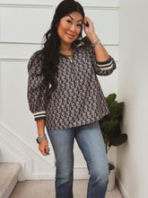 Load image into Gallery viewer, MODERN TRADITION QUARTER ZIP TOP