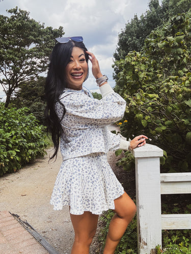 BLUEBELLE DITSY FLORAL SKORT