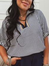 Load image into Gallery viewer, THE MILESTONE STRIPED BLOUSE