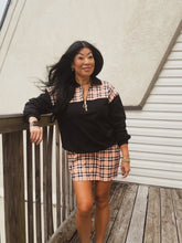 Load image into Gallery viewer, MIA PLAID PULLOVER