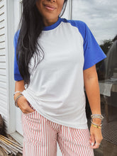 Load image into Gallery viewer, AMERICANA RAGLAN TEE