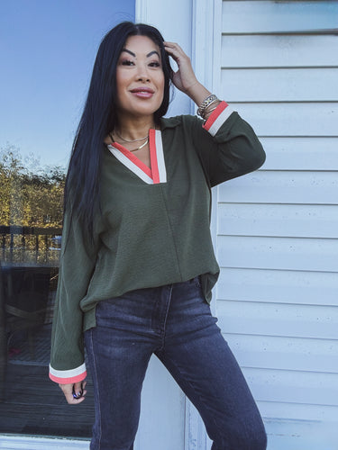 DIRTY MARTINI COLORBLOCK TOP