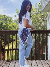 Load image into Gallery viewer, KALEIGH MIDRISE ANKLE STRAIGHT WITH BANDANA LOOP