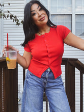 Load image into Gallery viewer, BE BOLD RIBBED KNIT TOP